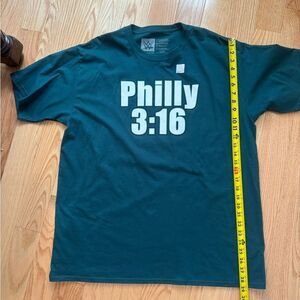 WWE Philly 3:16 Dark Green T-Shirt from wrestlemania 40 Philly themed
